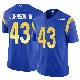 ＃43 Youth John Johnson III Royal Limited Los Angeles Rams Vapor F.U.S.E. Jersey