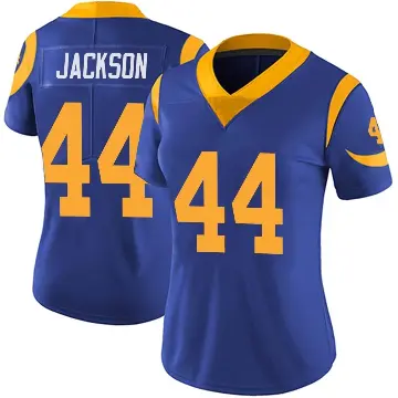 ＃44 Women's Brennan Jackson Royal Limited Los Angeles Rams Alternate Vapor Untouchable Jersey
