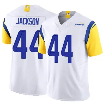 ＃44 Youth Brennan Jackson White Limited Los Angeles Rams Vapor F.U.S.E. Jersey