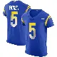 ＃5 Men's Sam Ficken Royal Elite Los Angeles Rams Alternate Vapor Untouchable Jersey