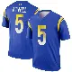 ＃5 Men's Tutu Atwell Royal Legend Los Angeles Rams Jersey