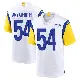 ＃54 Youth Kelechi Anyalebechi White Game Los Angeles Rams Jersey