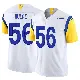 ＃56 Youth Shaun Dolac White Limited Los Angeles Rams Vapor F.U.S.E. Jersey