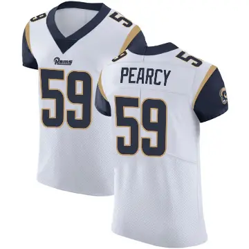 ＃59 Men's Josh Pearcy White Elite Los Angeles Rams Vapor Untouchable Jersey