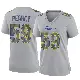 ＃59 Women's Josh Pearcy Gray Game Los Angeles Rams Atmosphere Fashion Jersey