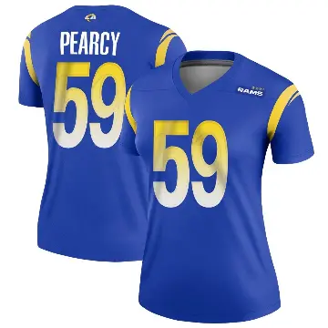 ＃59 Women's Josh Pearcy Royal Legend Los Angeles Rams Jersey