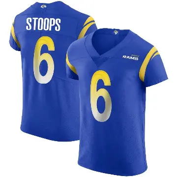 ＃6 Men's Drake Stoops Royal Elite Los Angeles Rams Alternate Vapor Untouchable Jersey