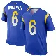 ＃6 Men's Nick Hampton Royal Legend Los Angeles Rams Jersey