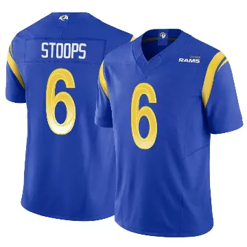 ＃6 Youth Drake Stoops Royal Limited Los Angeles Rams Vapor F.U.S.E. Jersey