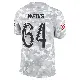 ＃64 Youth Trey Wedig Arctic Camo Limited Los Angeles Rams 2024 Salute to Service Jersey