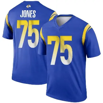 ＃75 Men's Deacon Jones Royal Legend Los Angeles Rams Jersey