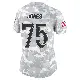 ＃75 Women's Deacon Jones Arctic Camo Limited Los Angeles Rams 2024 Salute to Service Jersey