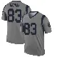 ＃83 Men's Mark Redman Gray Legend Los Angeles Rams Inverted Jersey