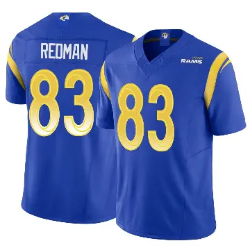 ＃83 Men's Mark Redman Royal Limited Los Angeles Rams Vapor F.U.S.E. Jersey