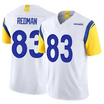 ＃83 Youth Mark Redman White Limited Los Angeles Rams Vapor F.U.S.E. Jersey