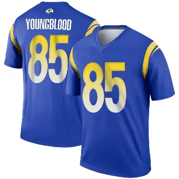 ＃85 Men's Jack Youngblood Royal Legend Los Angeles Rams Jersey