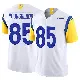 ＃85 Youth Jack Youngblood White Limited Los Angeles Rams Vapor F.U.S.E. Jersey