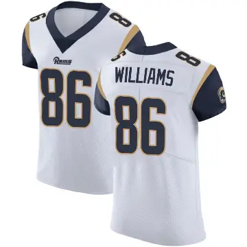 ＃86 Men's Mario Williams White Elite Los Angeles Rams Vapor Untouchable Jersey