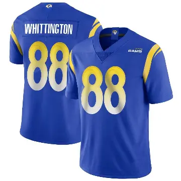 ＃88 Youth Jordan Whittington Royal Limited Los Angeles Rams Alternate Vapor Untouchable Jersey