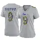 ＃9 Women's Matthew Stafford Gray Game Los Angeles Rams Atmosphere Fashion Jersey