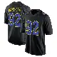 ＃92 Youth Decarius Hawthorne Black Game Los Angeles Rams Fashion Jersey