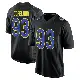 ＃93 Men's Marquise Copeland Black Game Los Angeles Rams Fashion Jersey