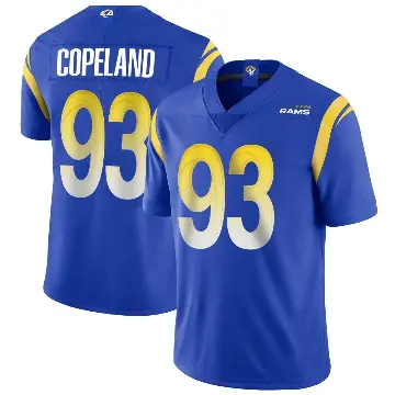 ＃93 Men's Marquise Copeland Royal Limited Los Angeles Rams Alternate Vapor Untouchable Jersey