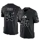 ＃95 Men's Poona Ford Black Limited Los Angeles Rams Reflective Jersey