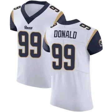 ＃99 Men's Aaron Donald White Elite Los Angeles Rams Vapor Untouchable Jersey